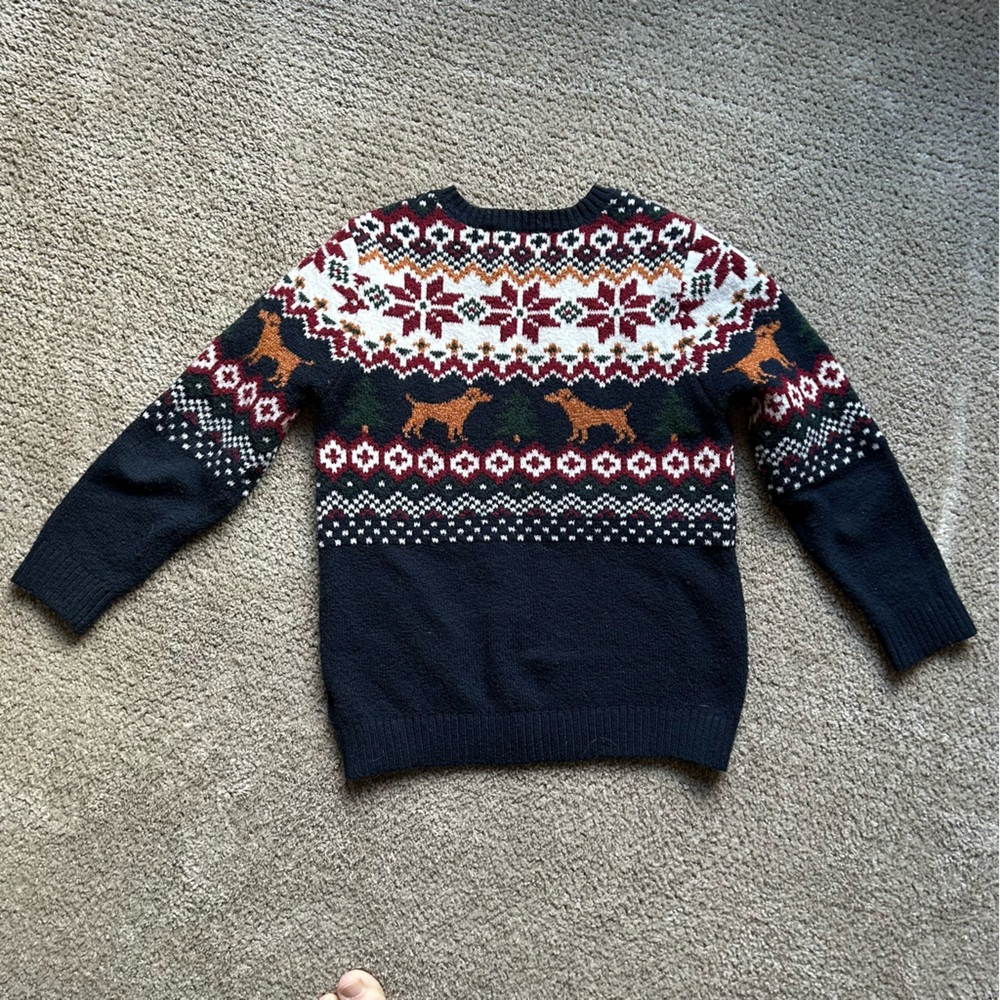 Old Navy Blue Nordic Sweater - Picture 2 of 4